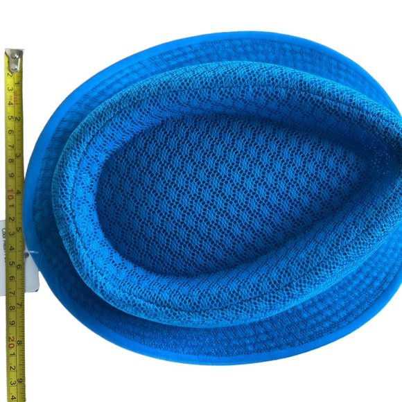 Black Horn Cowboy Hat Blue/teal One Size New with Tag - Picture 10 of 12